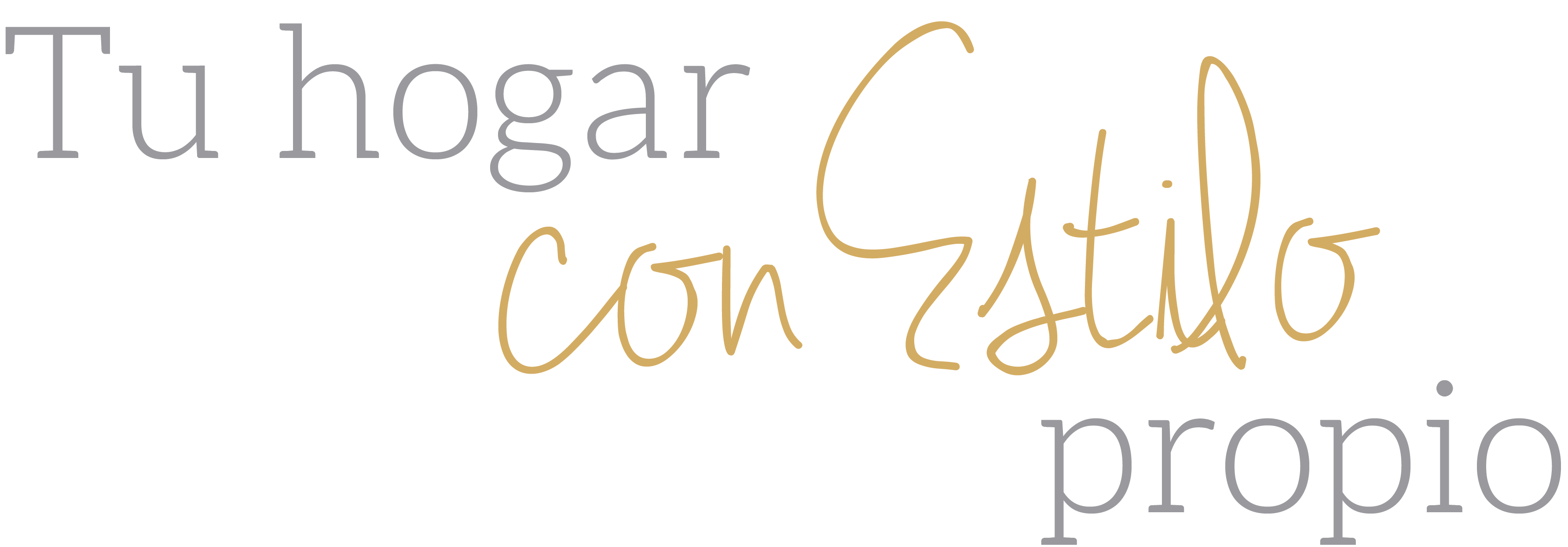 Tu hogar con estilo propio